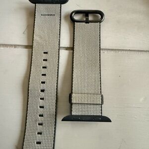 Nike Black and Gray Wristband
